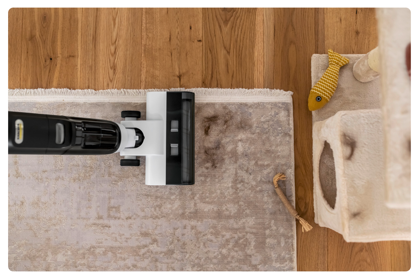 Wygodne manewrowanie mopem Karcher FCV 3